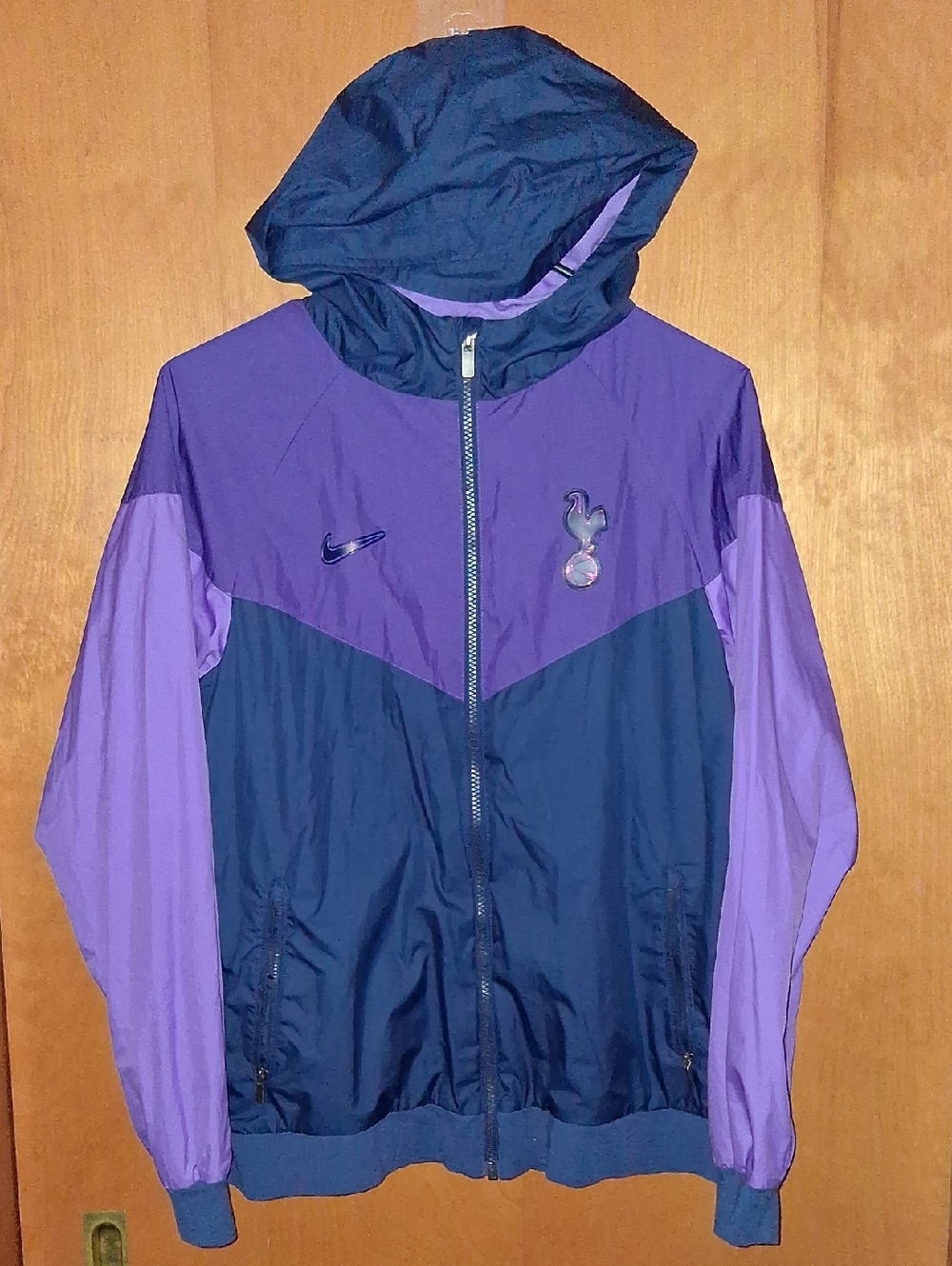 Nike Purple Tottenham Windbreaker Jacket Sz. XL